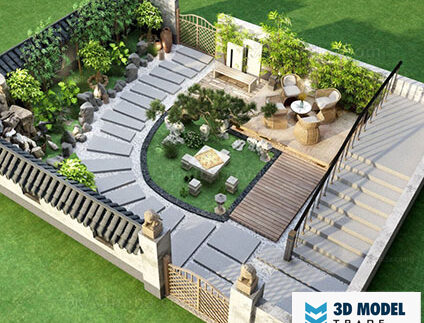 GARDEN SCENE-8